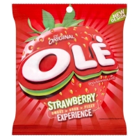 Конфеты со вкусом клубники Thai OLE / Ole Strawberry Candy 47_6 g