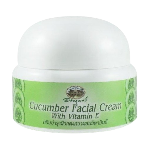 Abhaibhubejhr Cucumber Skin Cream with Vitamin E 40 g