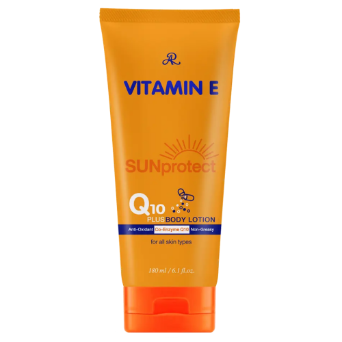 Aron Vitamin E Sun Protection Q10 Plus Body Cream 180 ml