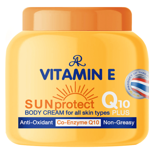 Aron Vitamin E Sun Protection Q10 Plus Body Cream 200 g