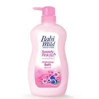 Детский увлажняющий крем-гель для купания Babi Mild Sweety Pink Plus 200 ml / Babi Mild Sweety Pink Plus Shower Cream 200 ml