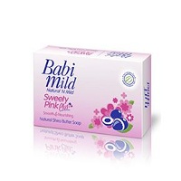 Детское увлажняющее мыло Babi Mild Sweety Pink Plus 75 гр / Babi Mild Sweety Pink Plus Soap 75 g
