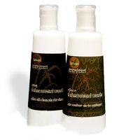 Натуральный шампунь BAIVAN(Байван) ОЛИВКОВОЕ МАСЛО Olive Oil and Hom Nin Rice Shampoo из Тайланда 300 мл