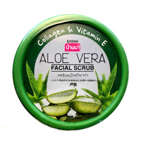 Фруктовый скраб для лица Banna Алоэ Вера 100 грамм / Banna Facial Scrub Aloe Vera 100 g