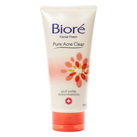 Пенка для умывания Biore против акне и воспалений 50 мл / Biore Facial Foam Pure Acne Clear 50 ml