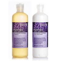 Шампунь и кондиционер от выпадения волос с черно-фиолетовым рисом Хом-нин от Bynature 2 * 320 мл / Bynature Hom-Nin Black Purple Rice Shampoo & Conditioner 2 * 320 ml