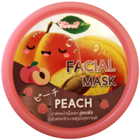Гелевая маска для лица с экстрактом Персика от Civic 100 гр / Civic Facial Mask Peach 100 g