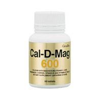 БАД для здоровья костей и зубов CAL-D-MAG 600 Giffarine 60 капсул / Giffarine CAL-D-MAG 600 60 caps