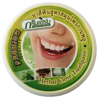 Отбеливающая зубная паста с экстрактом гвоздики от Green Herb 25 гр / Green herb Herbal Clove Toothpaste 25 G