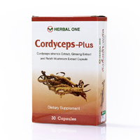 Капсулы Кордицепс Плюс Herbal one 30 шт / Herbal One Cordyceps-Plus plus 30 capsules