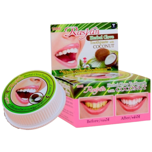 Rasyan Herbal Clove Toothpaste With Coconut 25 g