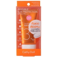 Легкий солнцезащитный крем SPF 33 PA+++ от Cathy Doll 60 гр / Cathy Doll Invisible Sun Pretection SPF 33 PA+++ 60 g