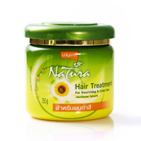 Маска для окрашенных волос с экстрактом подсолнечника Lolane Natura 250 ml / Lolane NATURA hair treatment for nourishing&color care+sunflower extract 250 ml
