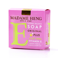 Натуральное мыло с экстрактом алоэ вера и витамином Е от Madame Heng 50 гр / Madame Heng Vitamin E Soap 50 g Aloe Vera