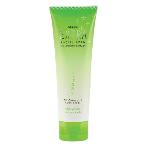 Mistine Extra Facial Foam Willow Herb Extract Oil Control&Acne Clear 85 ml