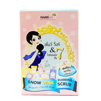 Скраб для лица осветляющий с витамином С и глутатионом Nami 8 гр / Nami Snow Wink Pudding Scrub 8 g
