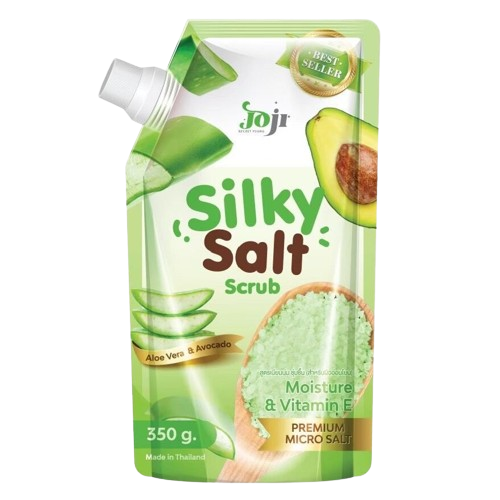 Joji Secret Young Silky Salt Scrub Aloe Vera And Avocado 350 g