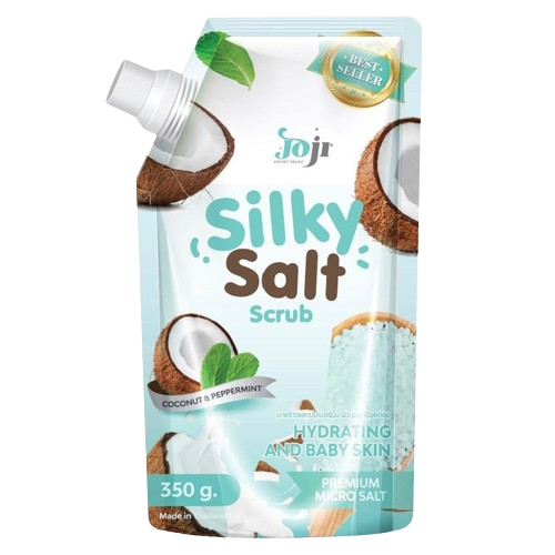 Joji Secret Young Silky Salt Scrub Coconut And Peppermint 350 g