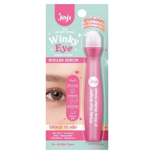 Joji Secret Young Winky Eye Bright & Firm Roller Serum 15 ml