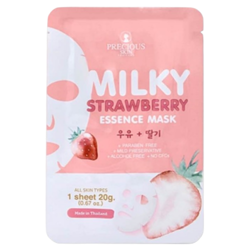Precious Skin Milky Strawberry Essence Mask 20 g