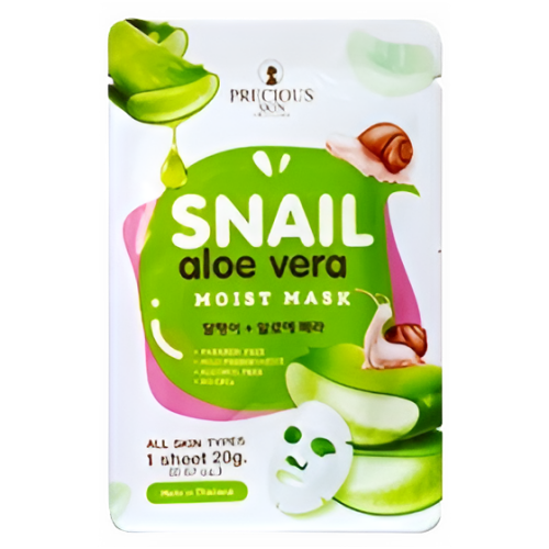 Precious Skin Snail Aloe Vera Moist Mask 20 g