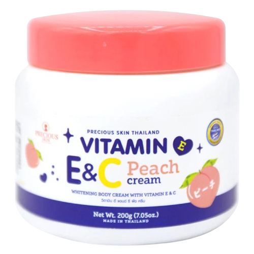Precious Skin Vitamin E And C Peach Cream 200 g