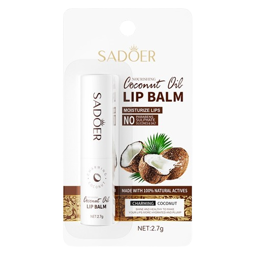 Sadoer Coconut Oil Lip Balm 2_7 g