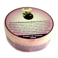 Натуральный крем-скраб для тела с мангостином 250 мл / Pumedin Natural Mangosteen Body Cream Scrub 250 ml