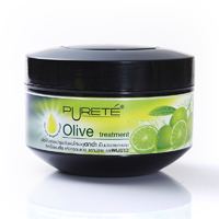 Purete Olive Treatment, Маска с натуральными оливками и бергамотом для поврежденных темных волос 300 г