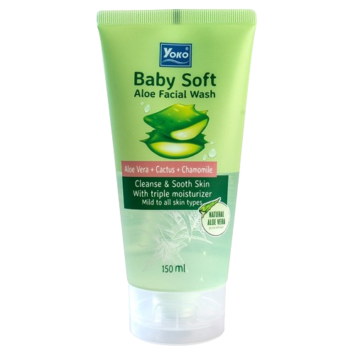 Yoko Baby Soft Aloe Facial Wash 150 ml